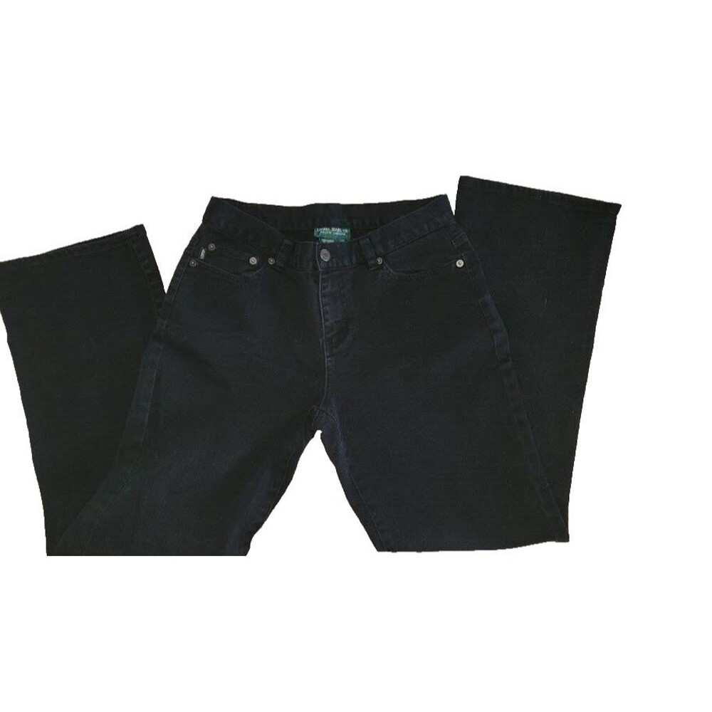 Lauren Jeans Co. Women's Black Jeans Pants Size 6 Ralph Lauren Casual Denim